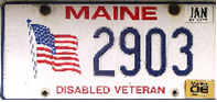ME_Disabled_Veteran_Plate
